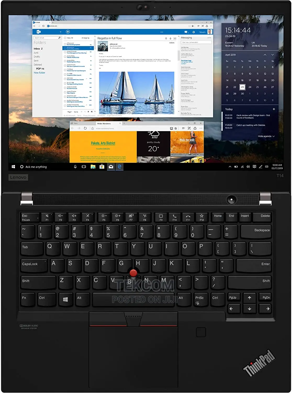 New Laptop Lenovo ThinkPad T14 G2 8GB Intel Core I5 SSD 512GB