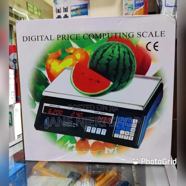 Digital Weighing Scale - main view