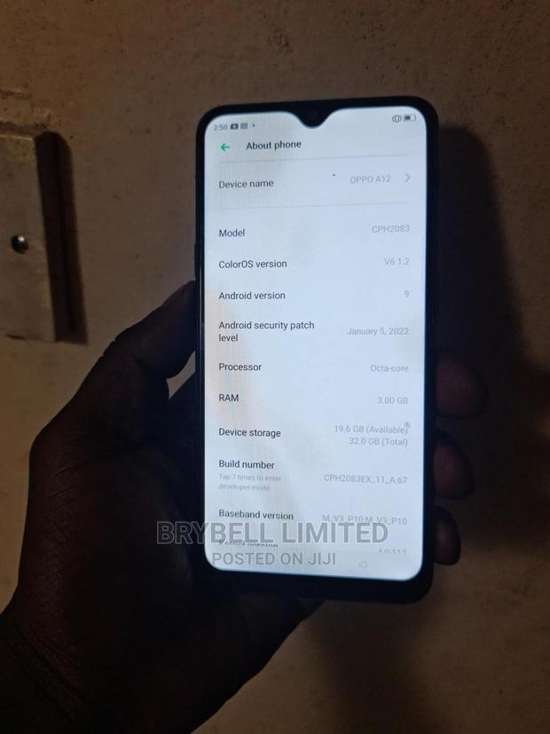 Oppo A12 32 GB Blue - main view