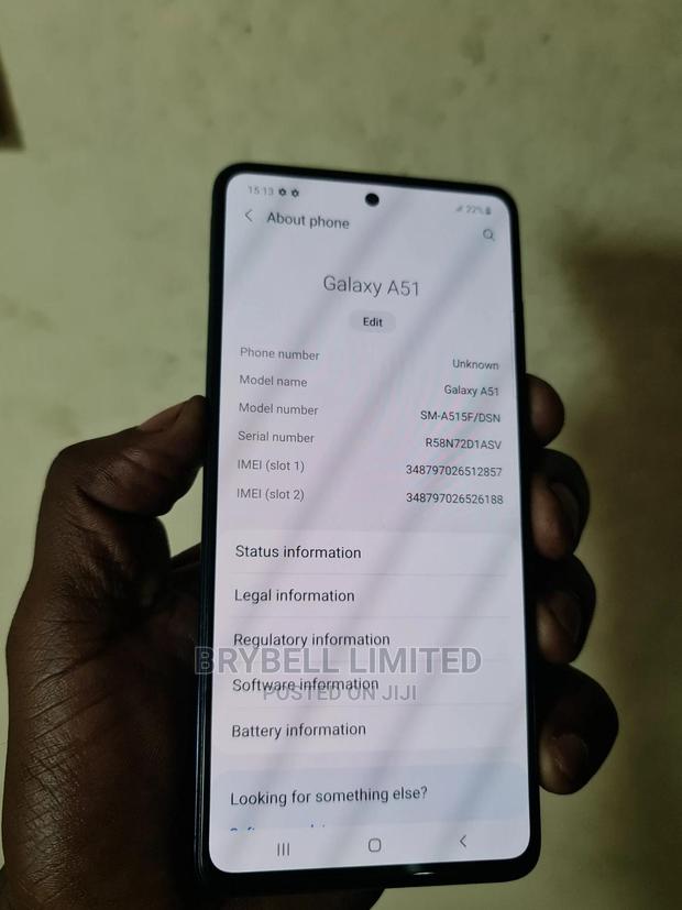 Samsung Galaxy A51 128 GB Black - thumbnail 5