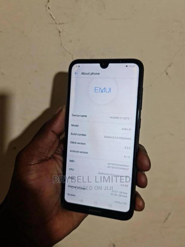 Huawei Y7 32 GB Black - thumbnail 2