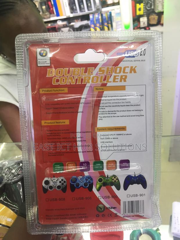 Double Shock Controller Game Pads All Wired - main view