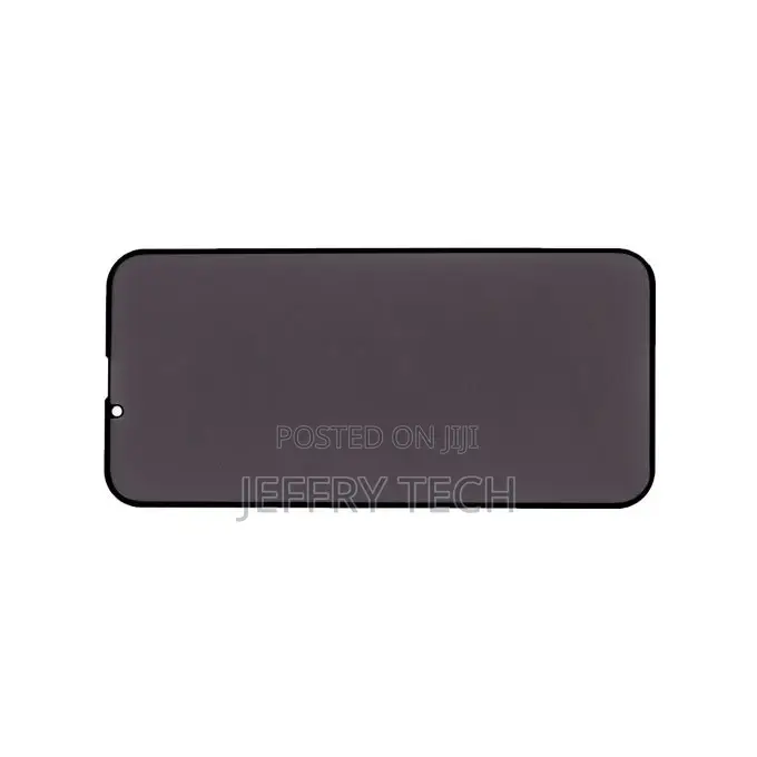 Glass Anti-Shock Screen Protector Black for iPhone 13 (6.1)