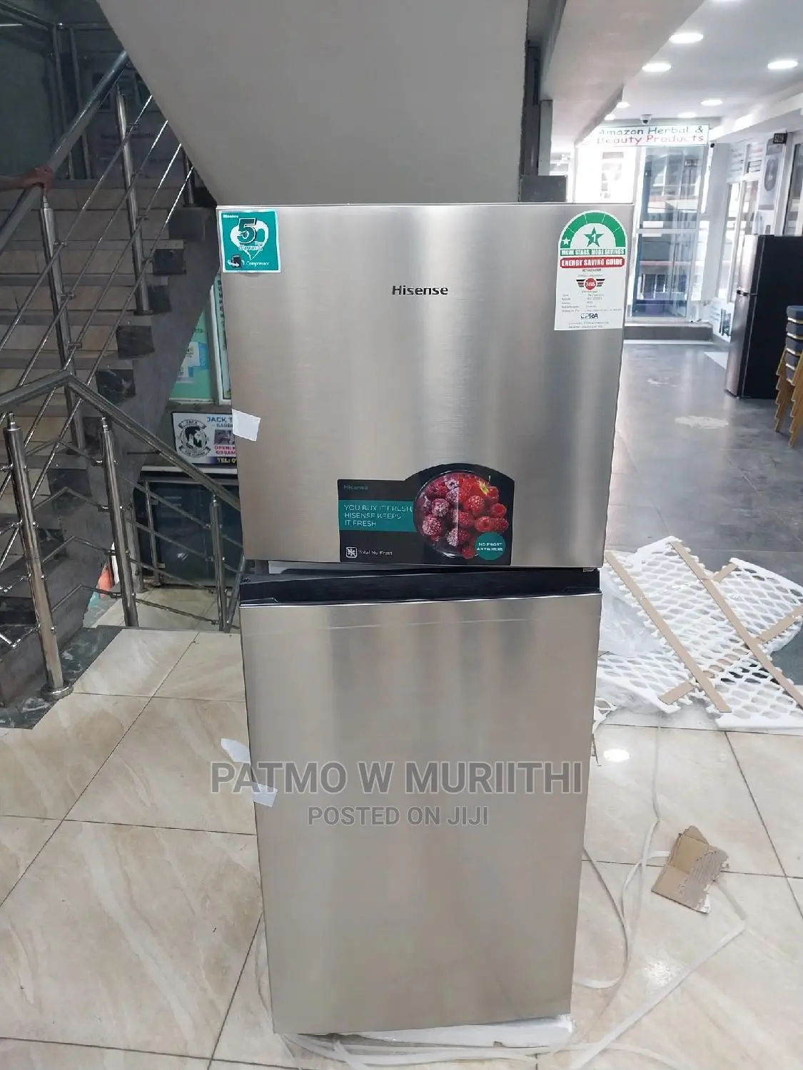 Hisense Fridge Ref203dr 203l Double Door Fridge