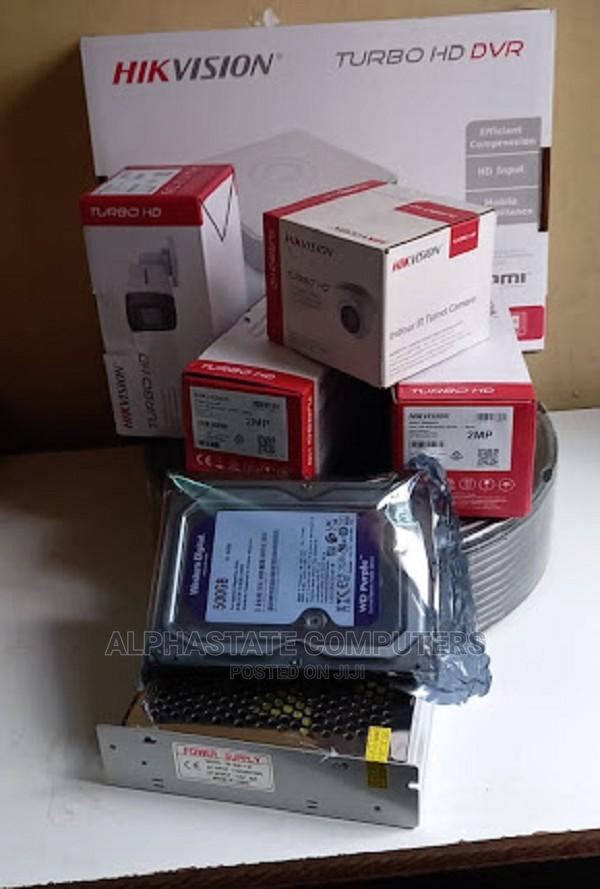 Hikvision Six 6 1080P Full HD CCTV Cameras Complete System K