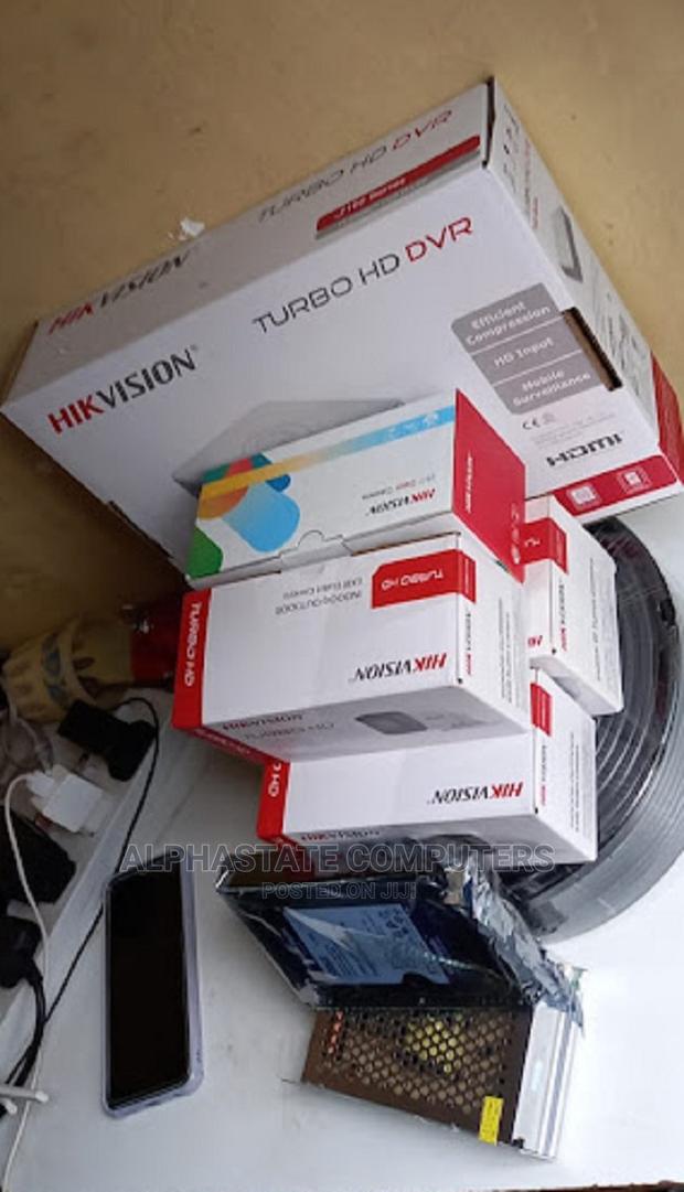 Hikvision 4 Full HD 2MP 1080P CCTV Cameras Complete System K - main view