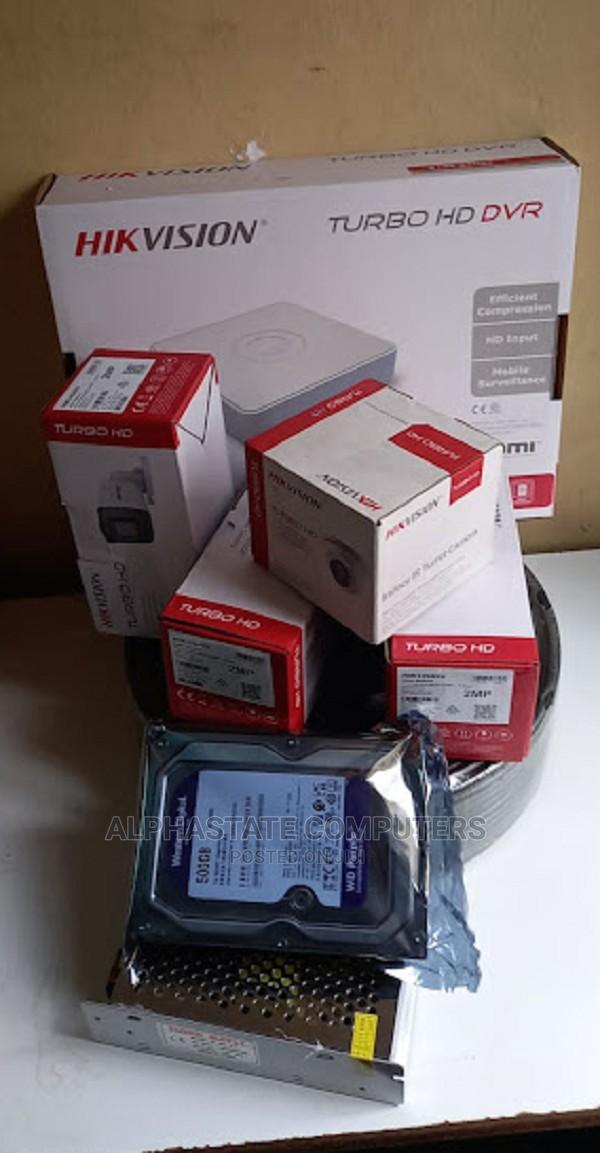 Hikvision 3 CCTV Cameras Complete System Kit -Set Up Sales - main view