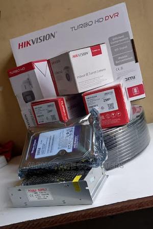 Hikvision 4 CCTV Camera Complete Kit-( With Night Vision + M - thumbnail 2