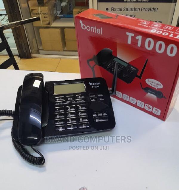 Bontel T1000 GSM Fixed Wireless Landline Desktop Phone