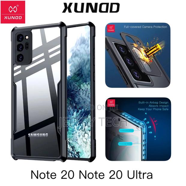 Samsung Galaxy Note 20 Ultra Xundd Bumper Black Cover - thumbnail 4