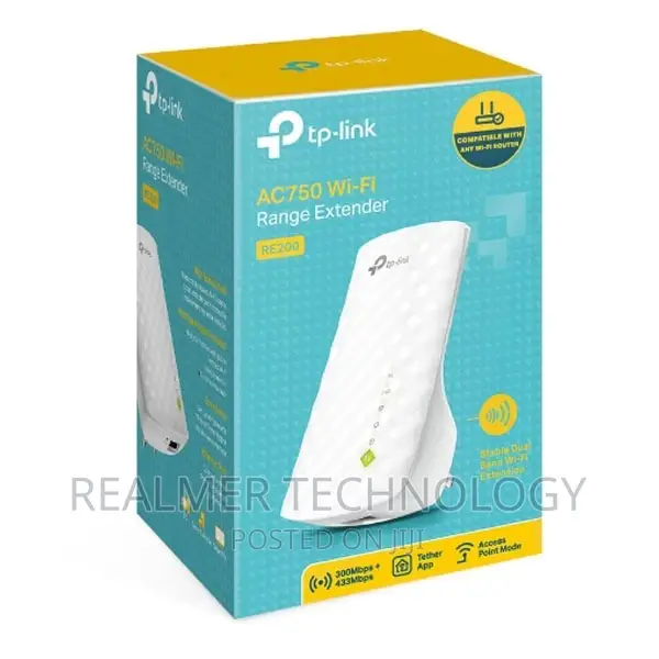 Tp-Link AC750 Mesh Wireless N Wall Plugged Range