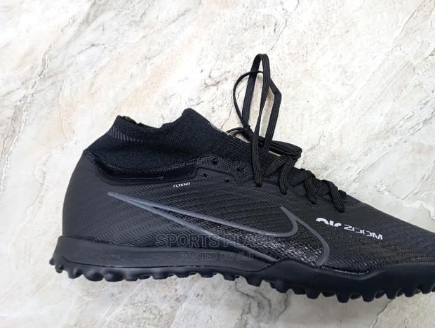 Nike Dark Smoke Air Zoom Trainers - Turf - main view