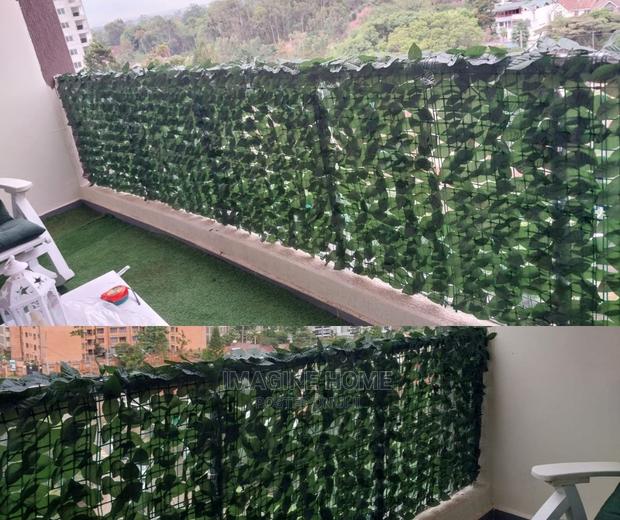 Green Privacy Fence