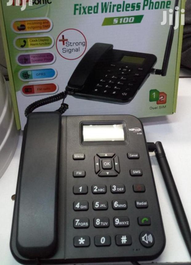 2 Sim Card Topsonic Fixed Wireless Phone.