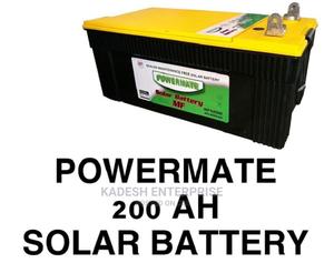 Power Mate 200ah Solar Battery - main view