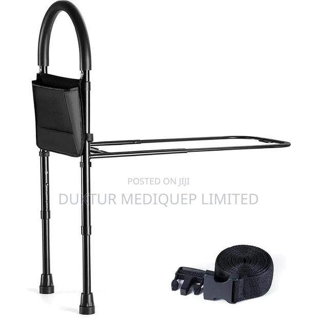 Bed Assist Rail Adjustable Heights With Storage Pocket - main view