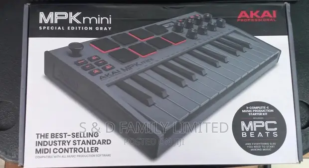 AKAI MPKmini SPECIAL EDITION GRAY Akai Professional MPK Mini MK3