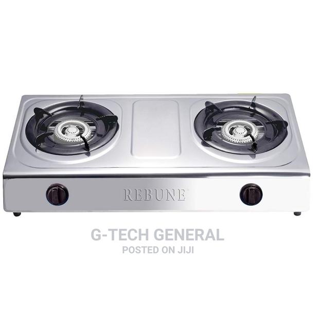 Rebune 2 Burner Gas Stove - main view