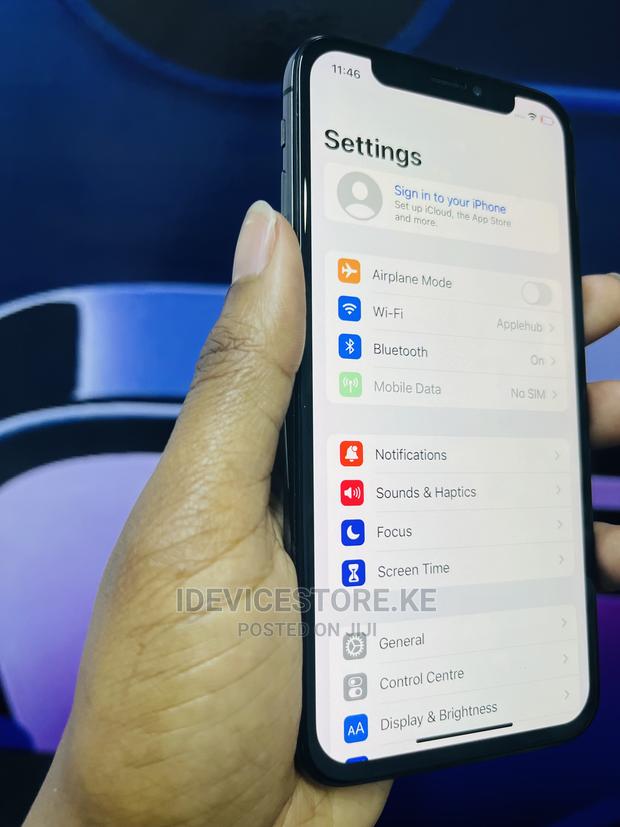 Apple iPhone X 256 GB Black - thumbnail 2