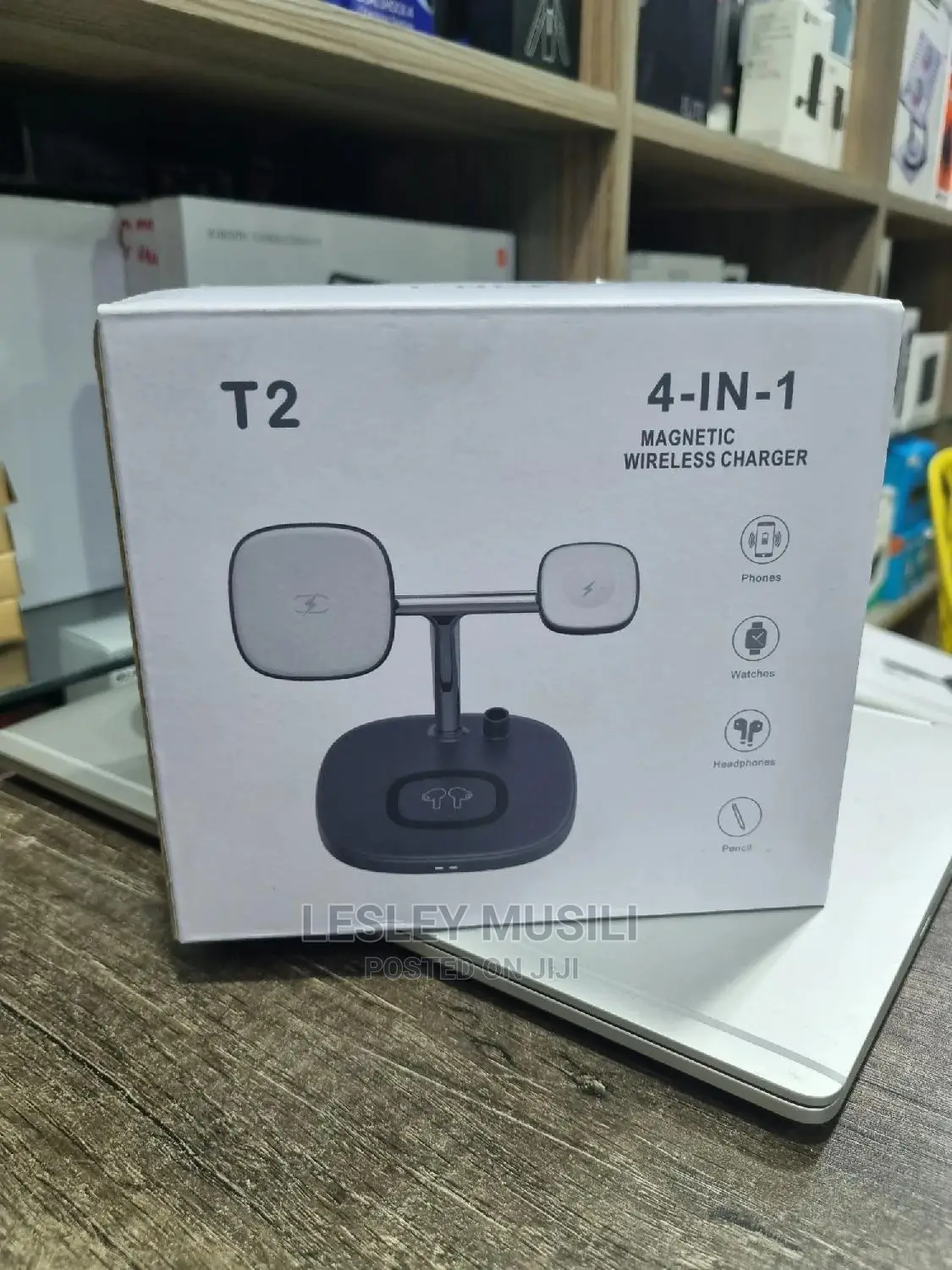 T2 4 in 1 Magnetic Wireless Charger