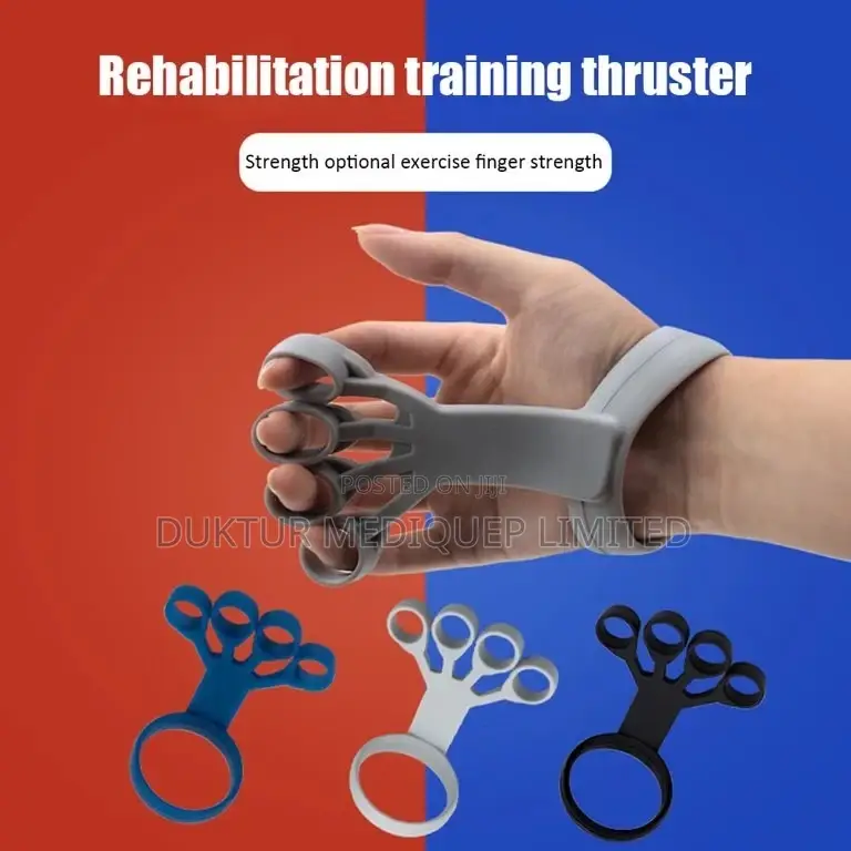 Silicone Hand Grip Arthritis Wrist Stretch Finger Trainer
