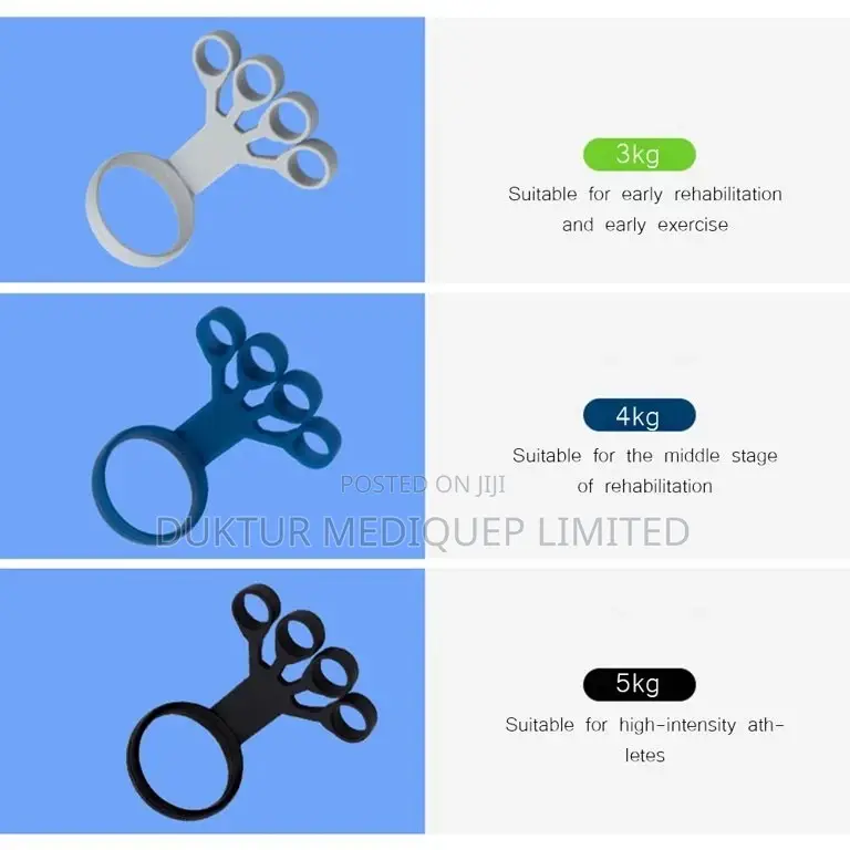 Silicone Hand Grip Arthritis Wrist Stretch Finger Trainer