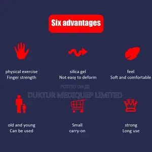 Silicone Hand Grip Arthritis Wrist Stretch Finger Trainer
