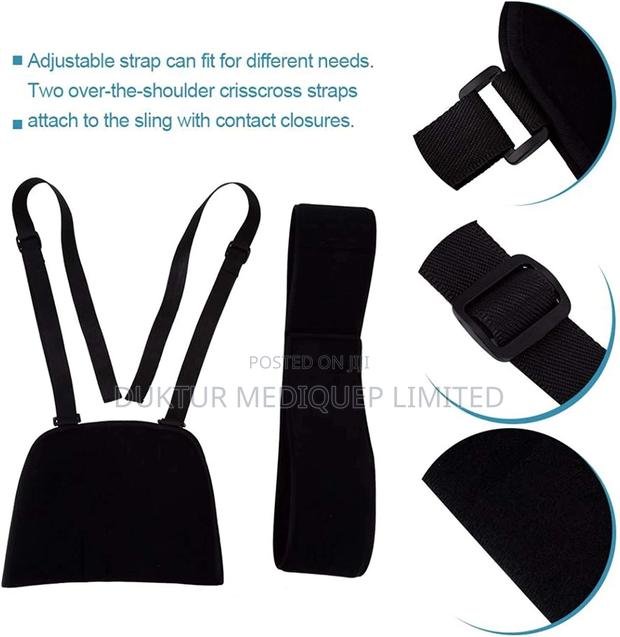 Medical Arm Sling Shoulder Brace, Fully Adjustable,Universal - thumbnail 3