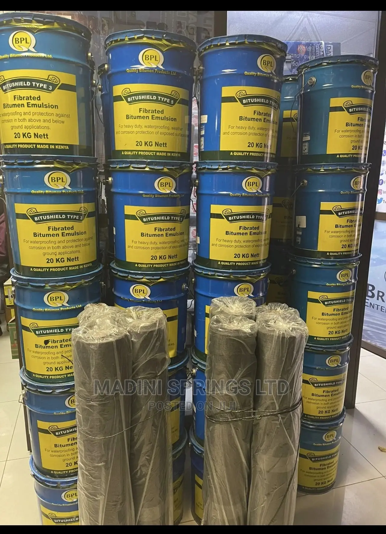Waterproofing Fibrated Bituminous Emulsion