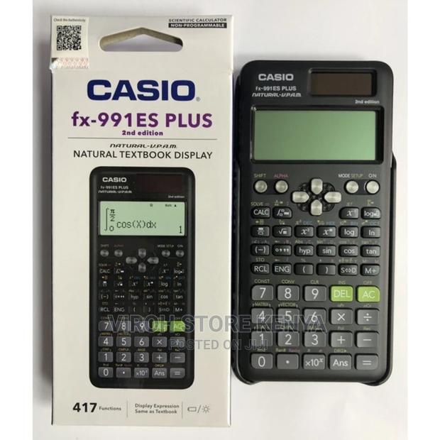 Original CASIO FX-991ES Plus Scientific Calculator 417 F - main view