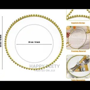 Acrylic Charger Plates