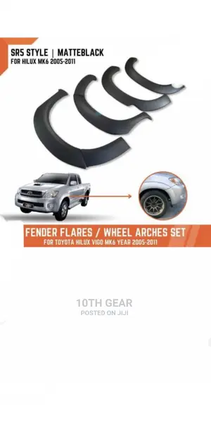 Hilux Vigo Fender Flares Hilux 05-2011 Wheel Arches Offroad