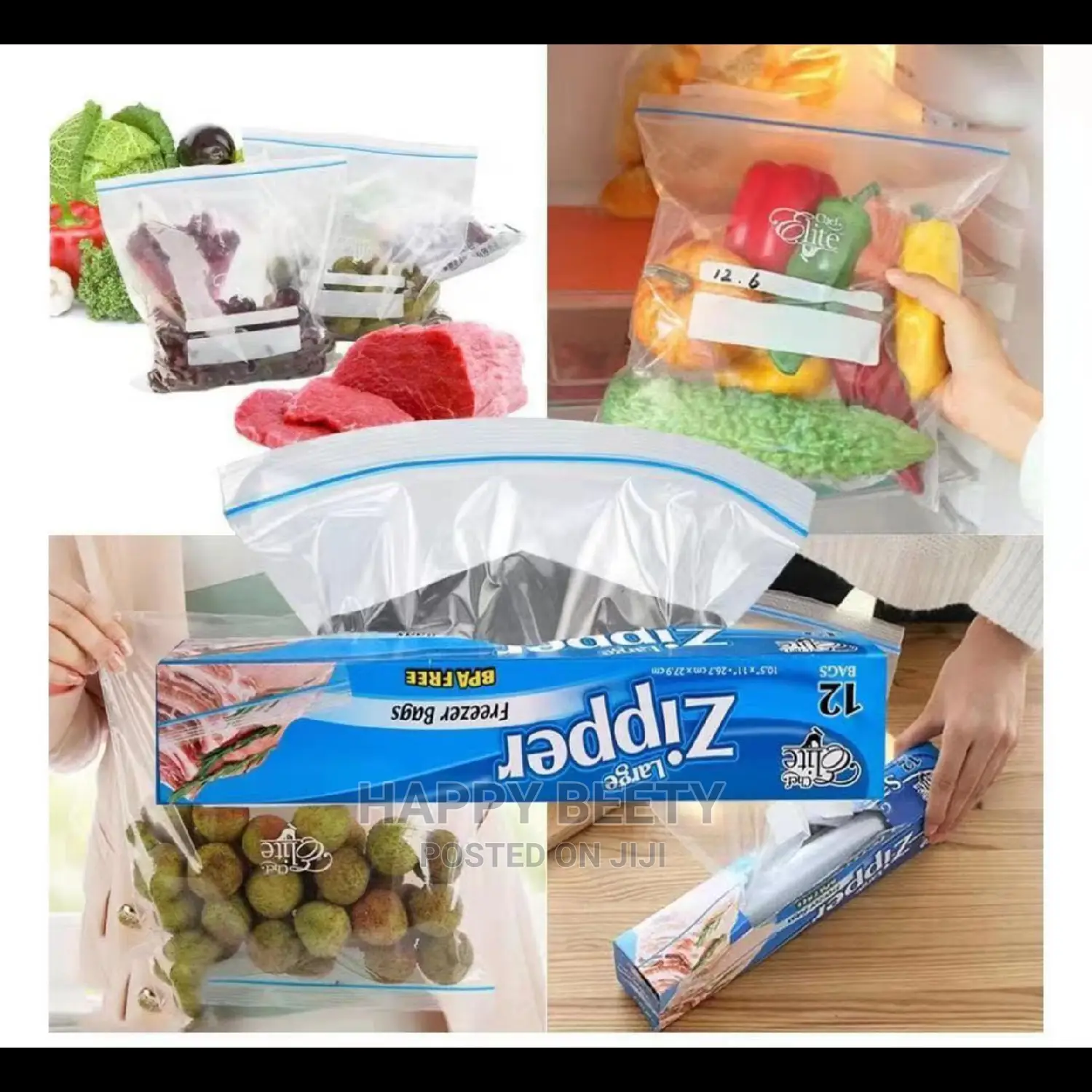 Food Storage Fridge Bags