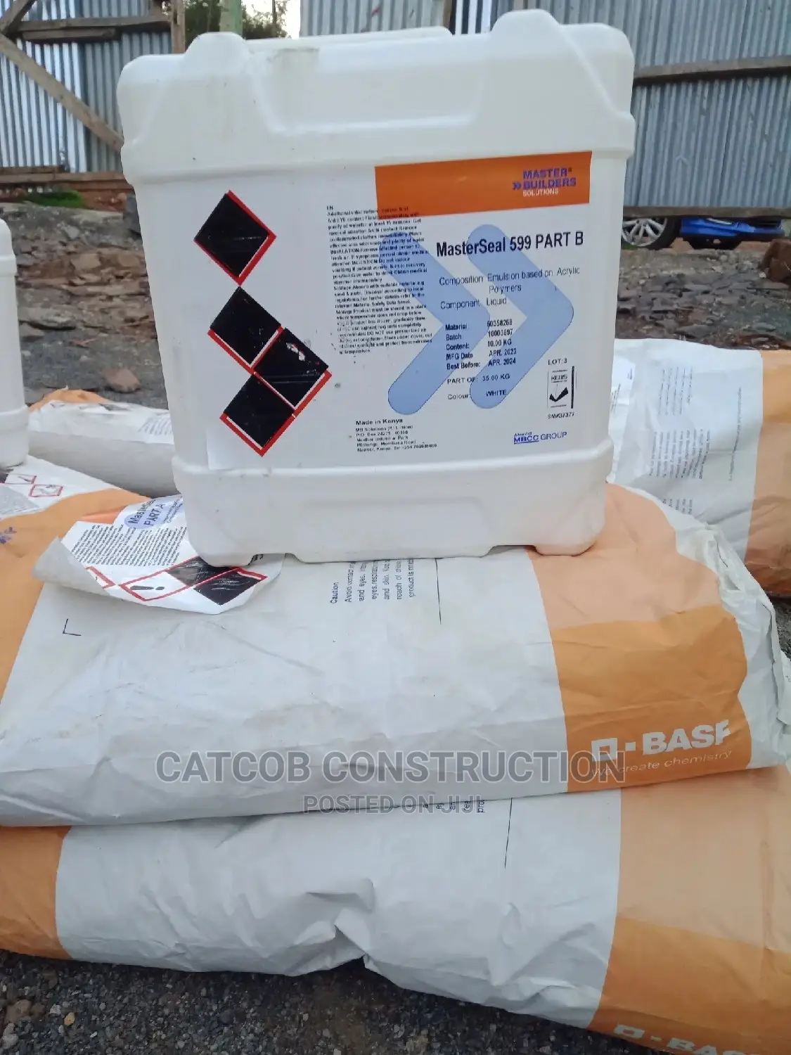Waterproof Coat for Concrete and Masonry,MASTERSEAL 599