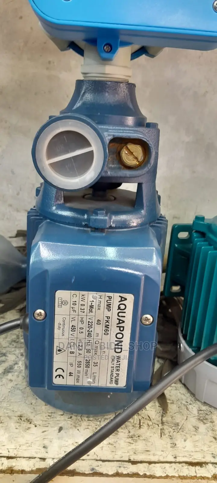 Aquapond Water Booster Pump 0.5hp 40m