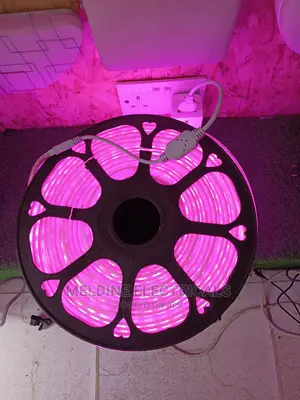 Double Line Snake Light L/Rope Light Pink