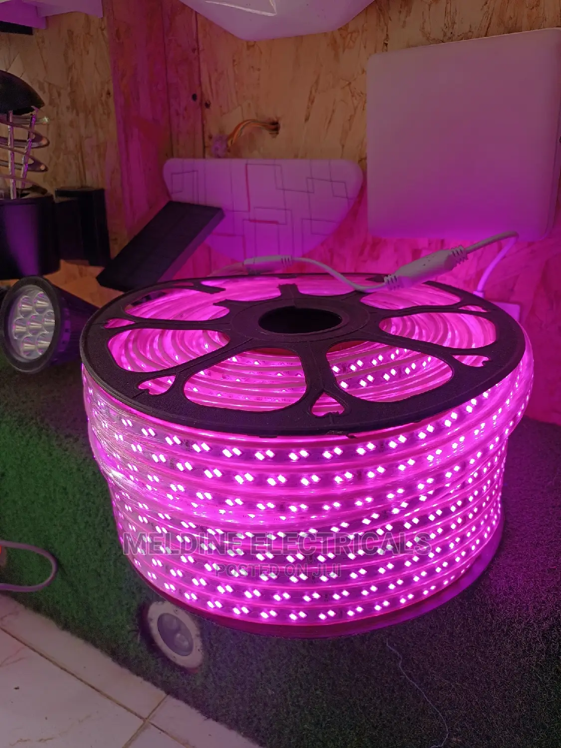 Double Line Snake Light L/Rope Light Pink