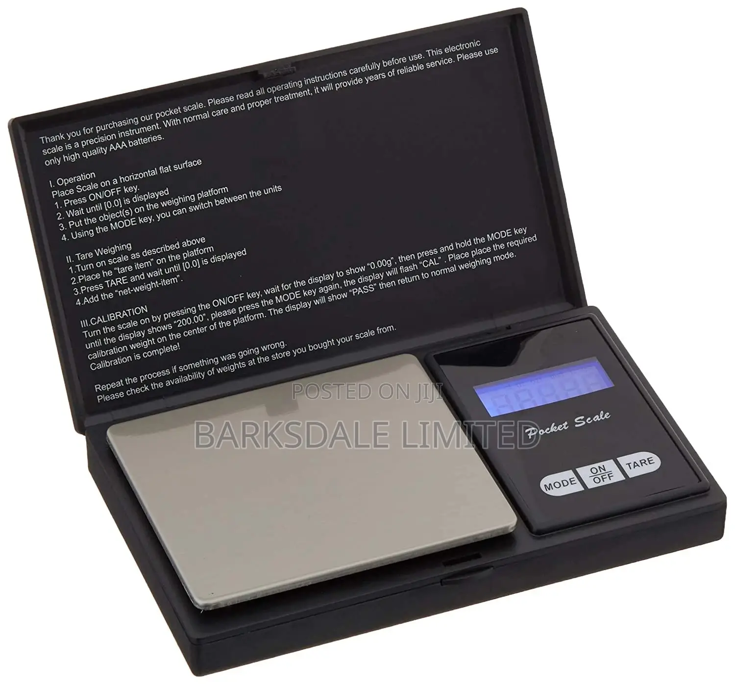 Micro Digital Scale Electronic Pocket Jewelry Gram 0.01 500g