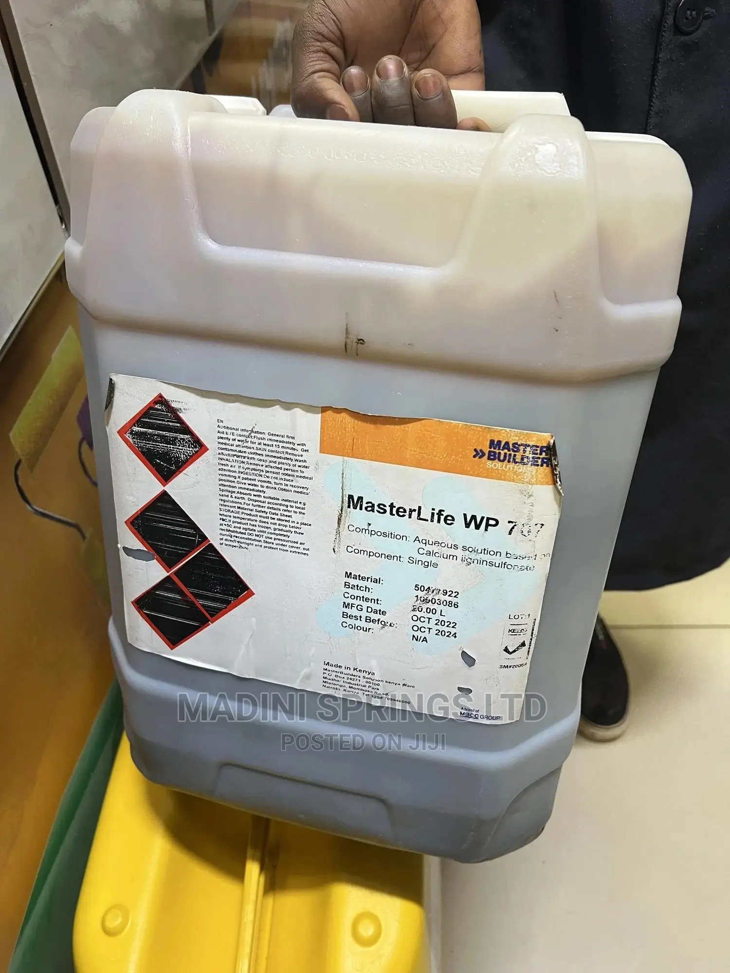 Masterlife Wp 707 Waterproofing Liquid Admixture
