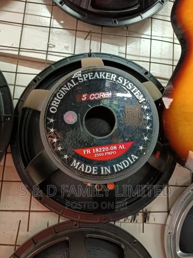 5 Core Bass Speaker 18 Inch - main view