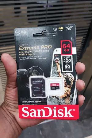 Sandisk 64gb Extreme Pro Micro Sd Card