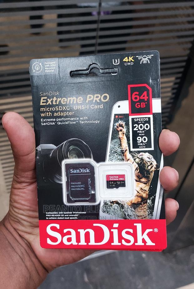 Sandisk 64gb Extreme Pro Micro Sd Card - thumbnail 3