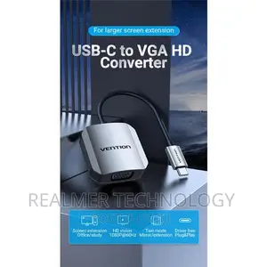 Vention Type C to VGA Converter – VEN-TDFHB