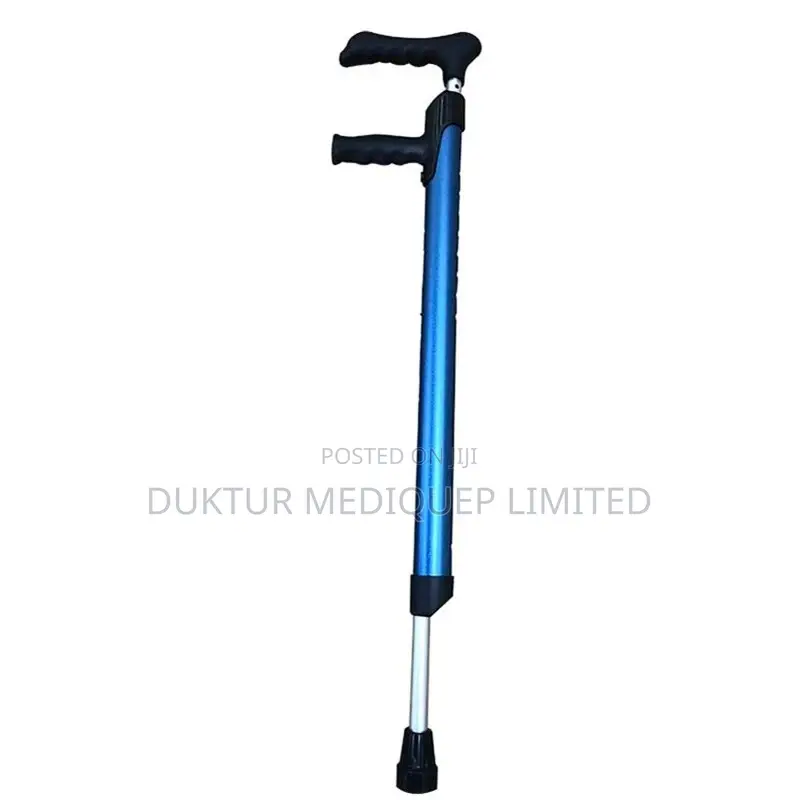 2 in 1 Aluminium Axillary Crutch/ Walking Stick