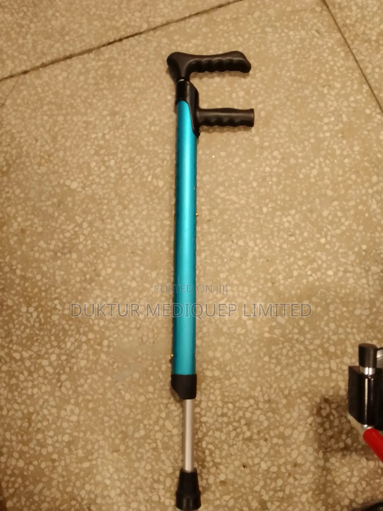 2 in 1 Aluminium Axillary Crutch/ Walking Stick