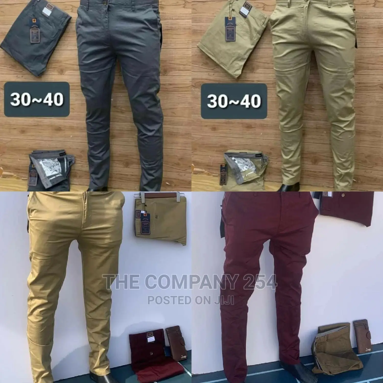 Assorted Quality Designer Khaki Pants