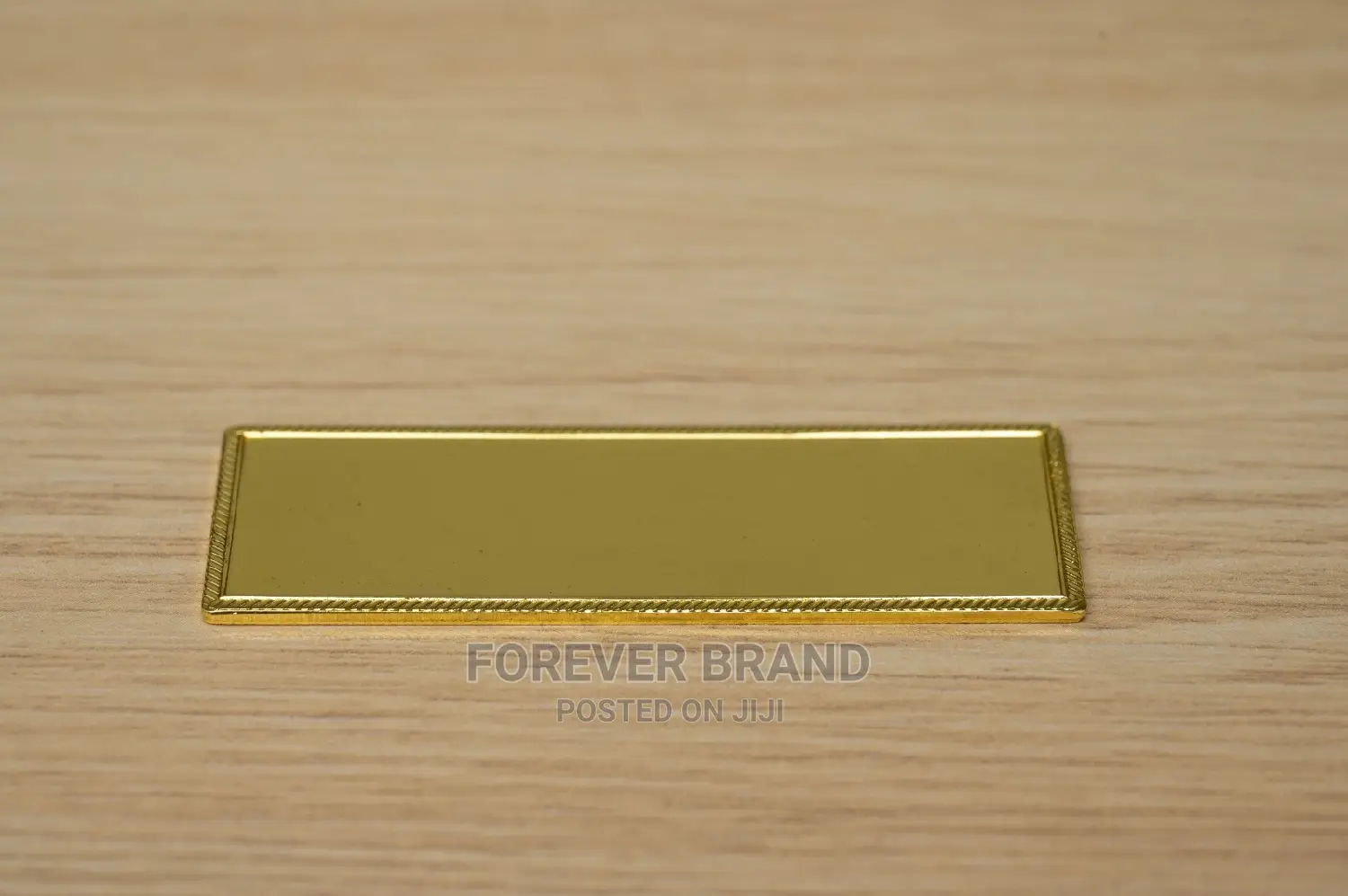 Metallic Name Tags