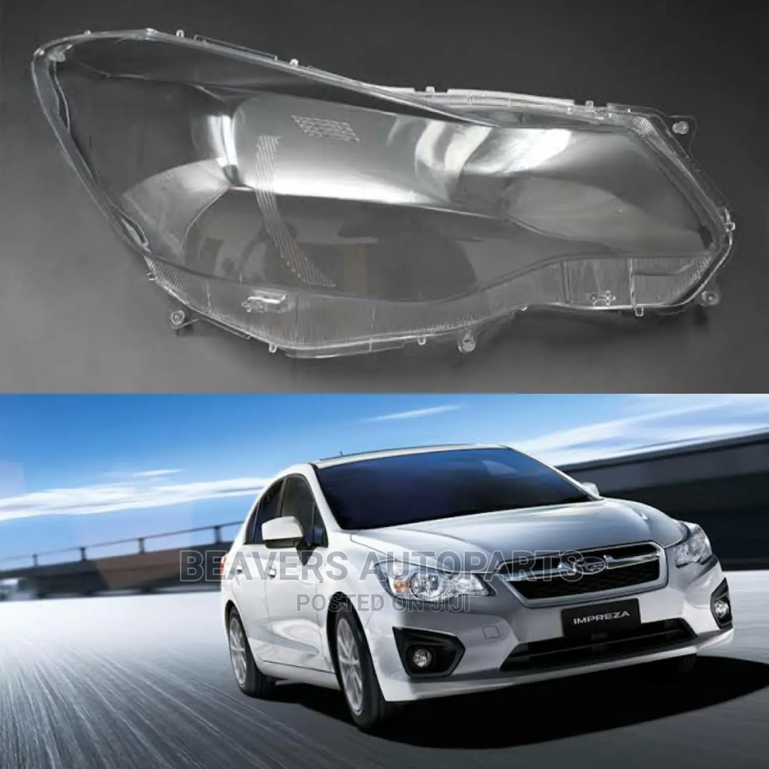 Impreza WRX N16 2012-2016 Headlight Lens Cover