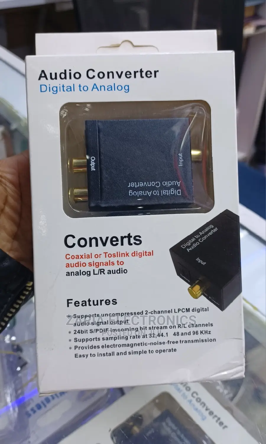 Digital to Analogue Audio Converter