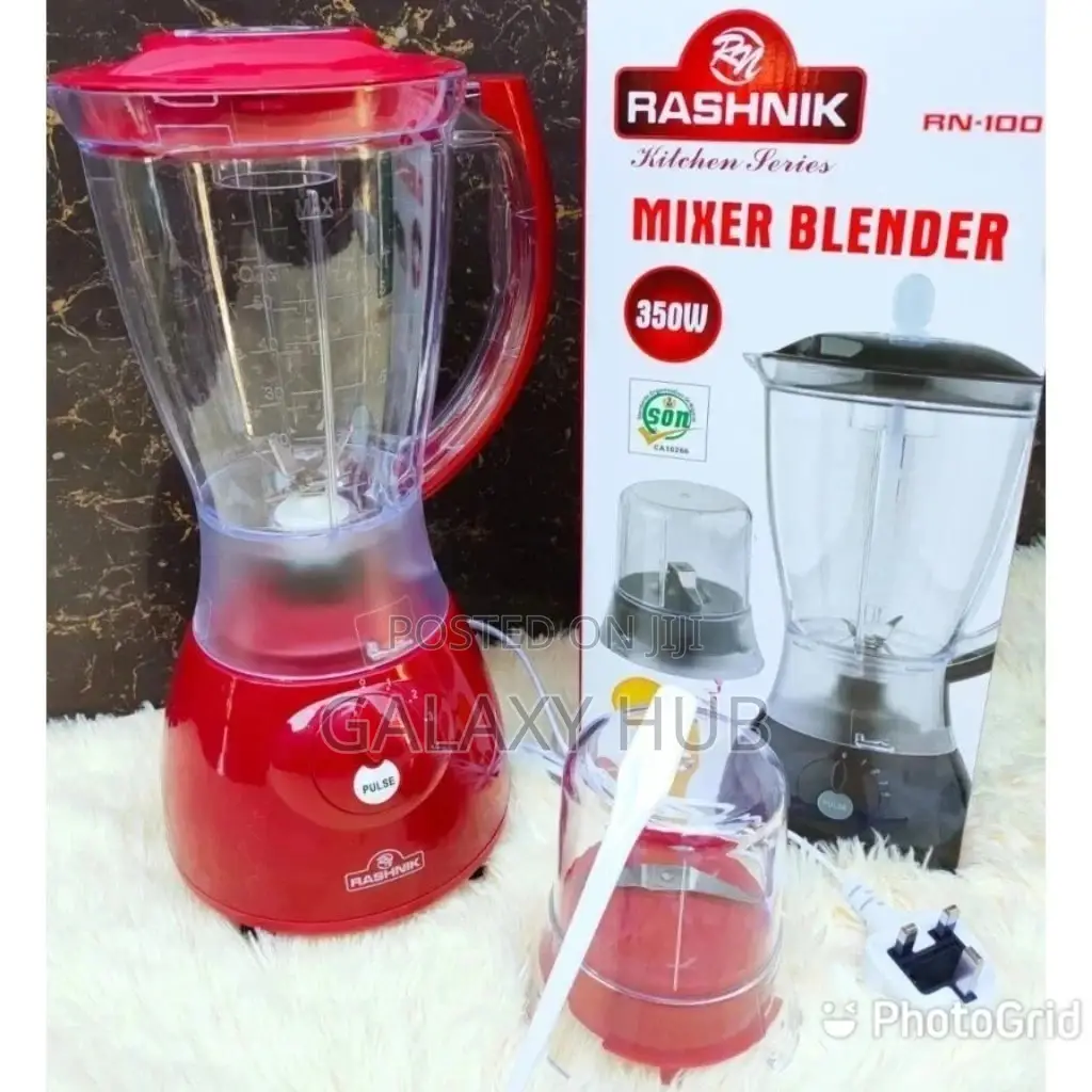 Rashnik 2in1 Blender With Glass Jar